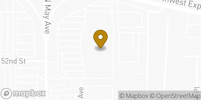 Map showing the location of Target in Oklahoma City, OK 73112