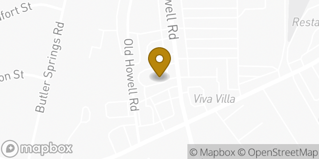 Map showing the location of McDonald's in Greenville, SC 29615
