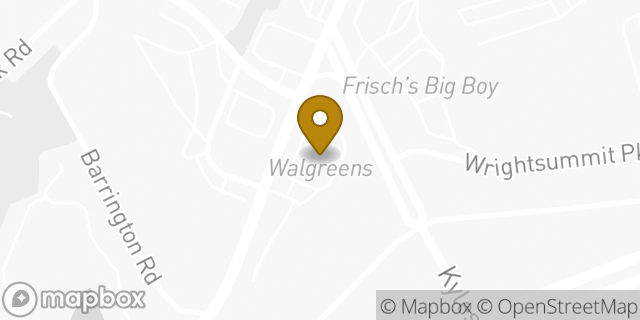Map showing the location of ATM Walgreens in Fort Wright, KY 41011