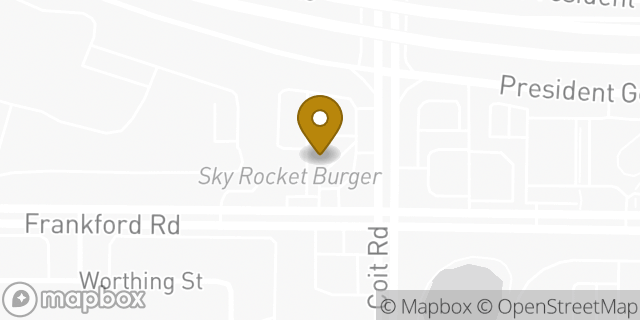 Map showing the location of Amazon Locker - Demand in Dallas, TX 75252