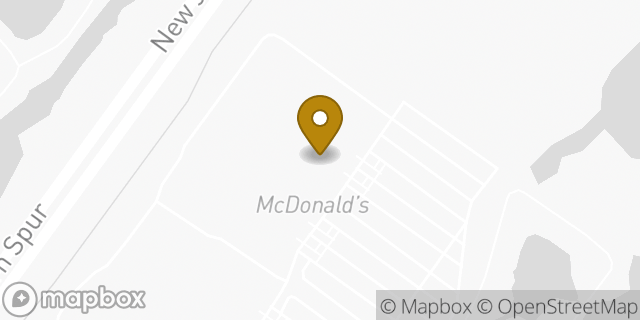 Map showing the location of McDonald's in Secaucus, NJ 07094