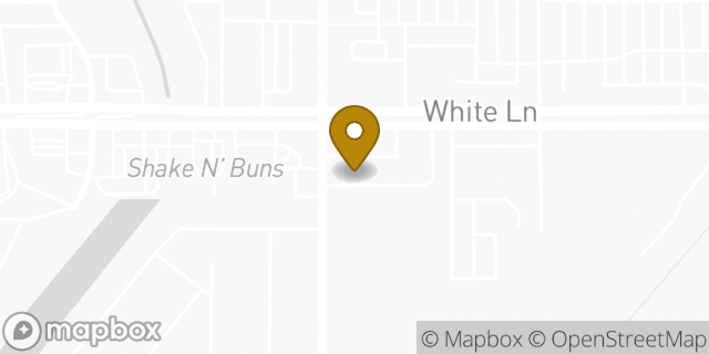 Map showing the location of Papa Johns Pizza in Bakersfield, CA 93304