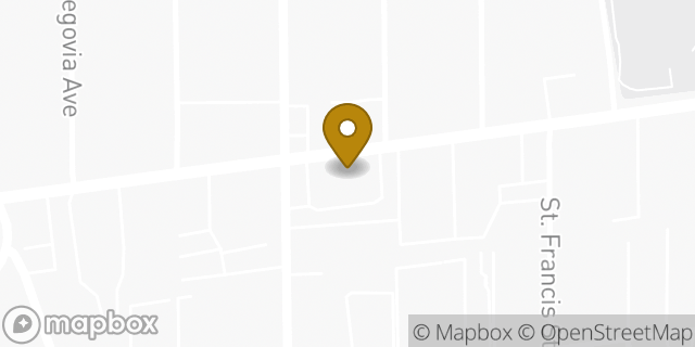 Map showing the location of Bank of America in San Gabriel, CA 91776