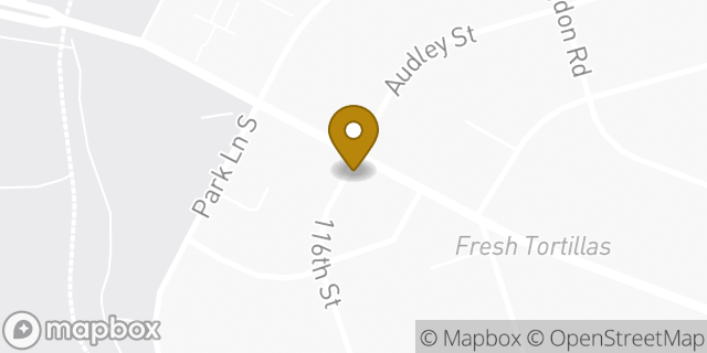 Map showing the location of Dunkin' in Richmond Hill, NY 11418