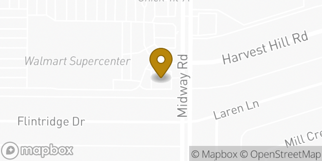Map showing the location of Chipotle Mexican Grill in Dallas, TX 75244