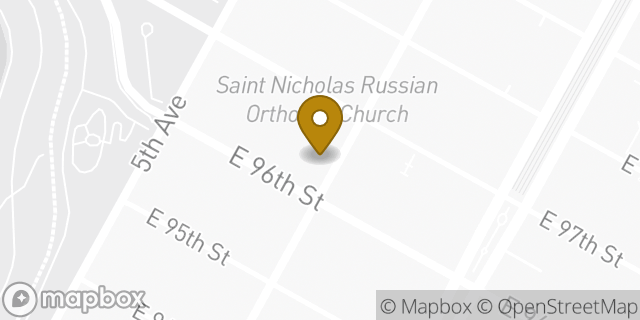 Map showing the location of Bank of America Walk-Up ATM | 96th & Madison in New York, NY 10128