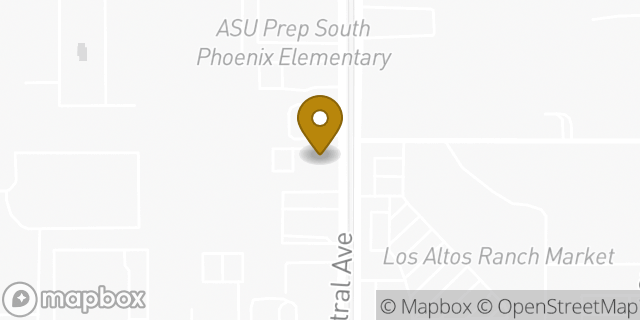 Map showing the location of Coinme in Phoenix, AZ 85040