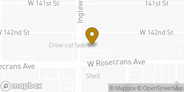 Map showing the location of CVS Pharmacy in Hawthorne, CA 90250