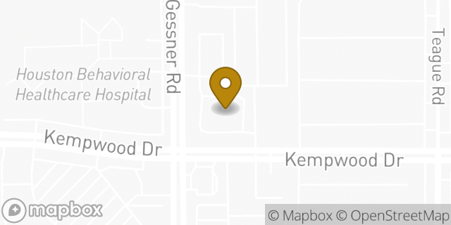 Map showing the location of ATM Walgreens in Houston, TX 77080