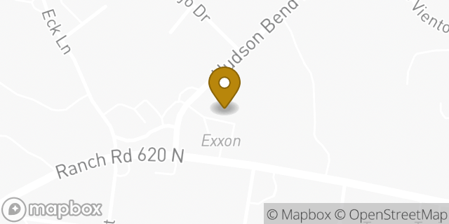 Map showing the location of 7-Eleven in Austin, TX 78734