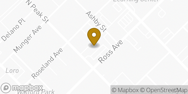 Map showing the location of Amazon Locker - Luann in Dallas, TX 75204