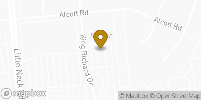 Map showing the location of ATM Kroger in Virginia Beach, VA 23452