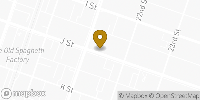 Map showing the location of The UPS Store in Sacramento, CA 95816