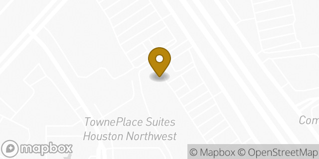 Map showing the location of The UPS Store in Houston, TX 77070