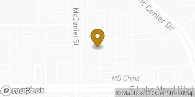Map showing the location of The UPS Store in North Las Vegas, NV 89030