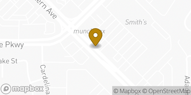 Map showing the location of ATM Smiths in Henderson, NV 89052