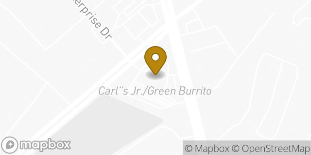 Map showing the location of Amazon Locker - Harpreet in Bloomington, CA 92316