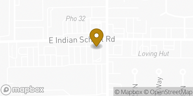Map showing the location of McDonald's in Phoenix, AZ 85016