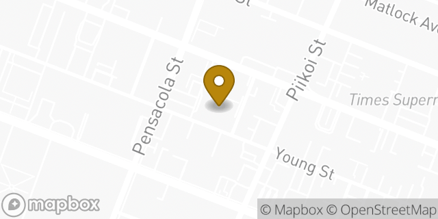 Map showing the location of Walgreens in Honolulu, HI 96814