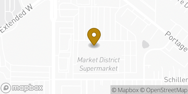 Map showing the location of Starbucks Coffee Company in Cuyahoga Falls, OH 44223