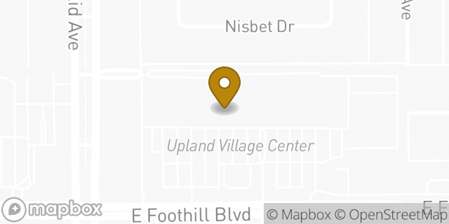 Map showing the location of Amazon Locker - Peculiarity in Upland, CA 91786
