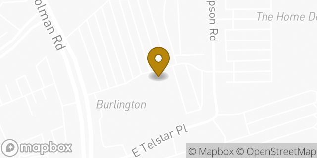 Map showing the location of Amazon Locker - Penchant in Stockton, CA 95212