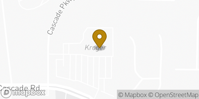 Map showing the location of Kroger in Atlanta, GA 30311