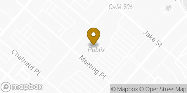 Map showing the location of Publix Pharmacy At Baldwin Park in Orlando, FL 32814