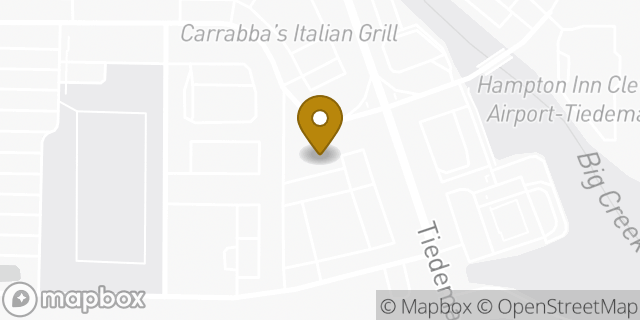 Map showing the location of Panera Bread in Brooklyn, OH 44144