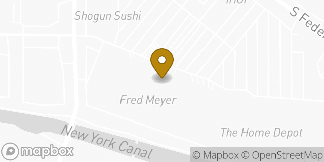 Map showing the location of Fred Meyer in Boise, ID 83705