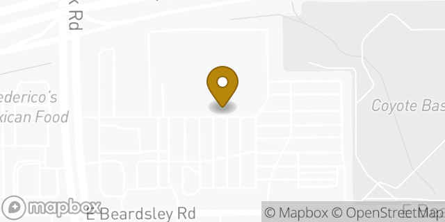 Map showing the location of ATM Costco in Phoenix, AZ 85050
