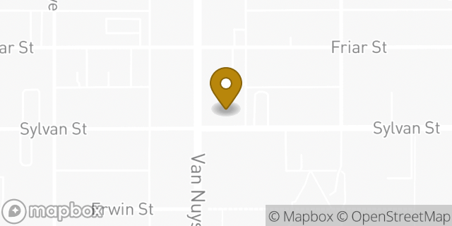 Map showing the location of Chase in Van Nuys, CA 91401