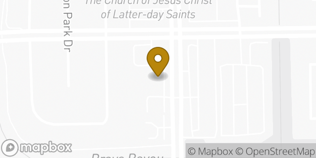 Map showing the location of Amazon Locker - Uzam in Houston, TX 77082
