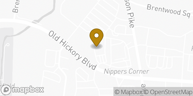 Map showing the location of McDonald's in Brentwood, TN 37027
