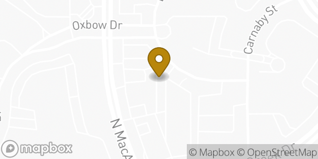 Map showing the location of Bank of America Walk-Up ATM | Macarthur in Irving, TX 75038
