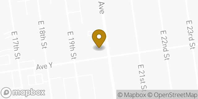 Map showing the location of Staples in Brooklyn, NY 11235