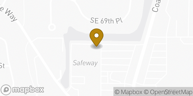 Map showing the location of Amazon Locker - Greer in Newcastle, WA 98059