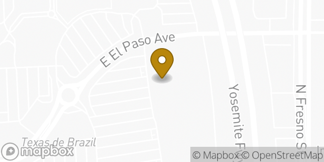 Map showing the location of CVS Pharmacy in Fresno, CA 93720