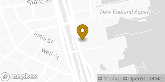 Map showing the location of Budget Car Rental in Boston, MA 02110