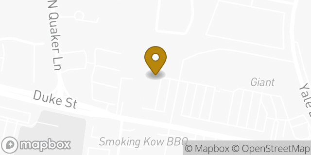 Map showing the location of The UPS Store in Alexandria, VA 22314