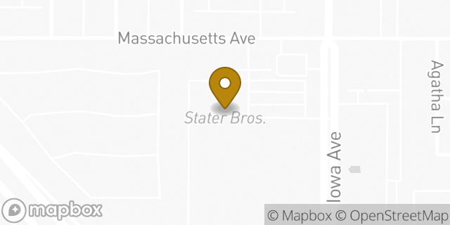 Map showing the location of Coinme in Riverside, CA 92507