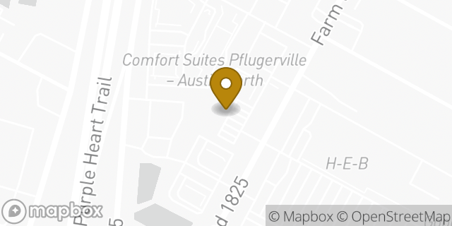 Map showing the location of Amazon Locker - Lesotho in Pflugerville, TX 78660