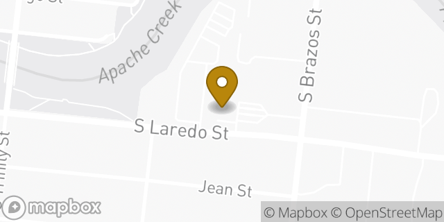 Map showing the location of Amazon Locker - Afterthought in San Antonio, TX 78207