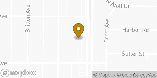 Map showing the location of AutoZone in Dallas, TX 75216