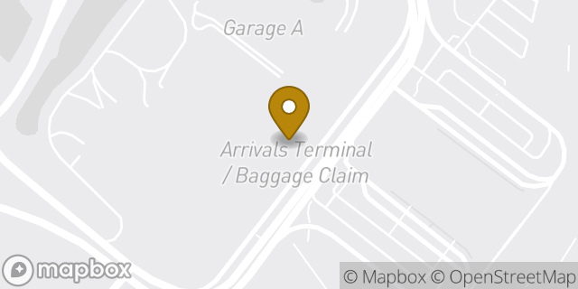 Map showing the location of Arrivals Terminal in Norfolk, VA 23518