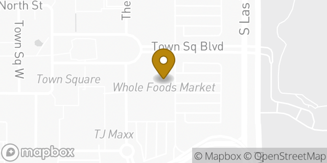 Map showing the location of Whole Foods Market in Las Vegas, NV 89119