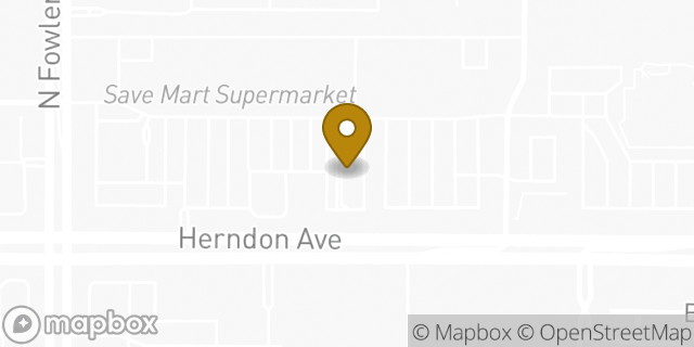 Map showing the location of Sonic Drive In in Clovis, CA 93611