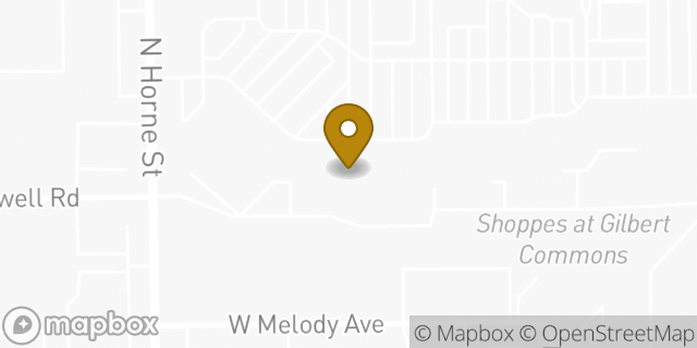 Map showing the location of Staples in Gilbert, AZ 85233