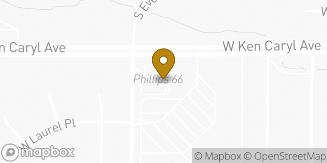 Map showing the location of Amazon Locker - Octahedron in Littleton, CO 80128