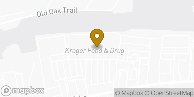 Map showing the location of Starbucks Coffee Company in Cincinnati, OH 45238